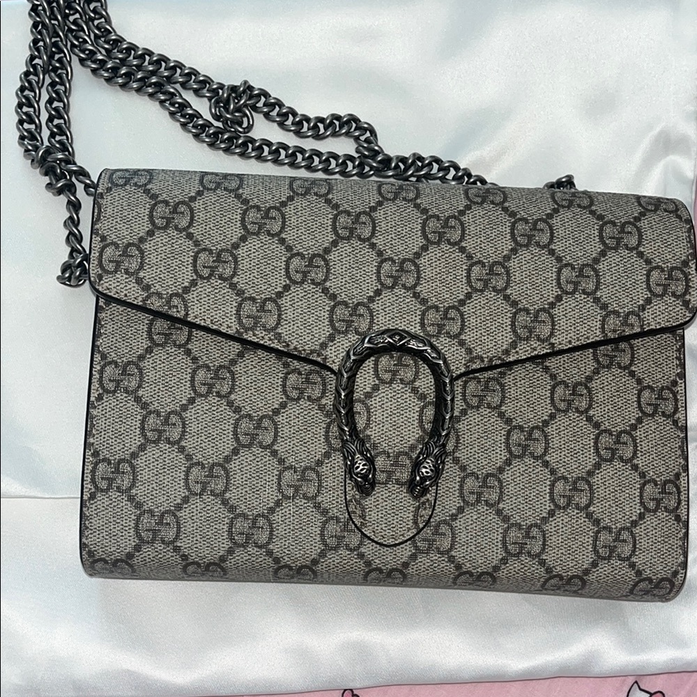 Authentic Dionysus GG Supreme chain wallet